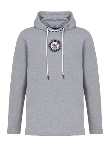 U.S. NAVY<sup>®</sup> HOODIE GRIGIO CHIARO